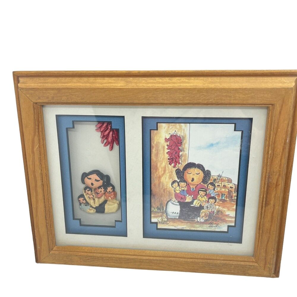 Storyteller Dolls Art Laverne Elliot Southwestern Native American Inspired 80s